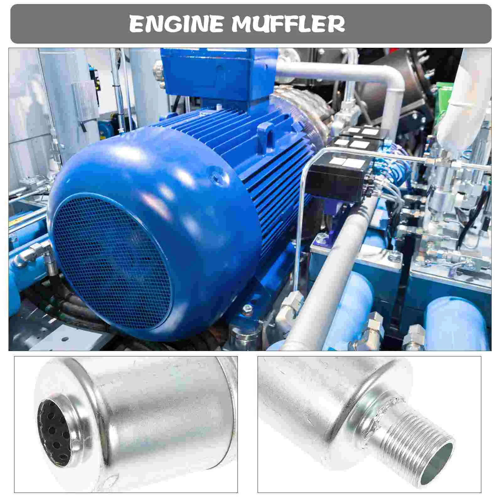 Глушитель деталь газонокосилки для генератора 212 аксессуары двигателя Predator