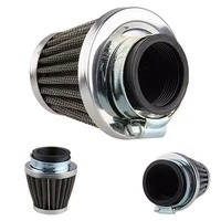 motorcycle accessories oval metallic clamp on refit intake funnel air filter