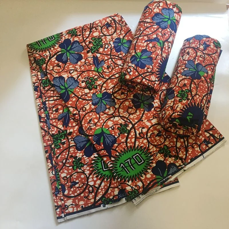 

Newest veritable wax guaranteed real wax high quality pagne wax 6yard african ankara sewing fabric for wedding dress hot