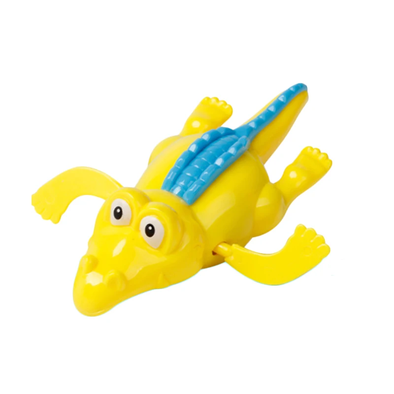 New 1pc Baby Kids Crocodile Wind Up Chain Bathing Shower Funny Clockwork water toy for kids bath swimming toys Dropshipping