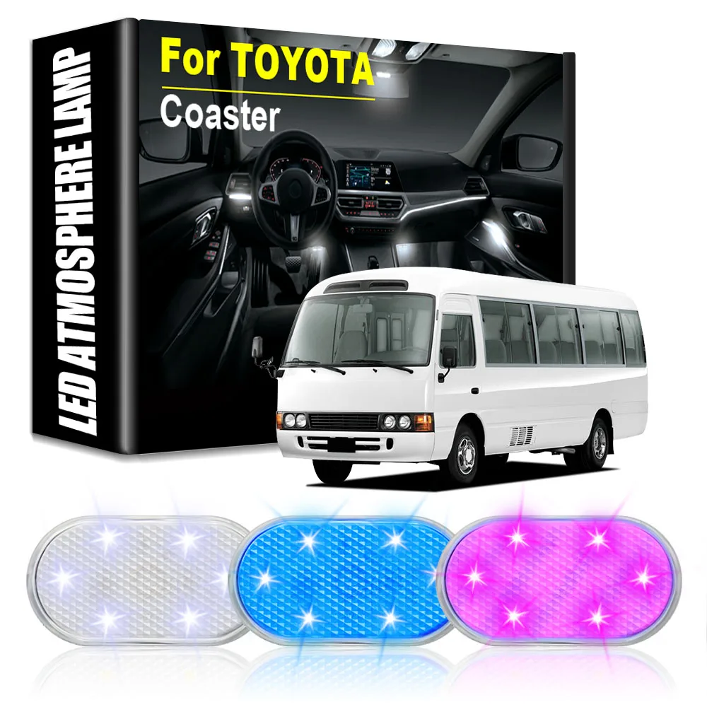 

Car LED Atmosphere Lights Car Rechargeable Touch led Lamps Automotive Goods Car Accessories Auto Tools Gadget for TOYOTA Coaster