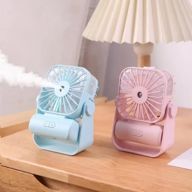 

Refrigeración Hand-held Mini Fan Enfriamiento Mini Blower Verano Pocket Fan Atomizing Electric Fan Refrigeration Ventilador