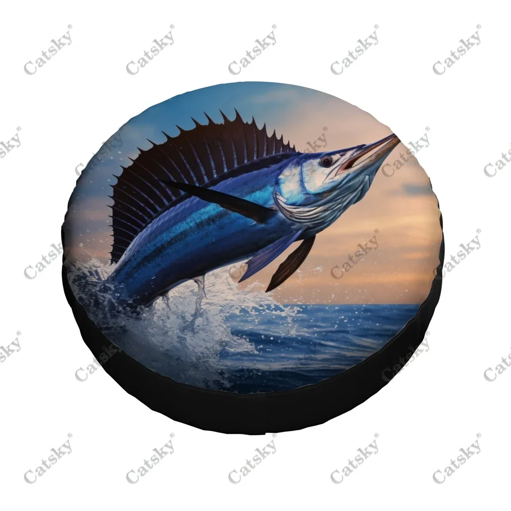 Универсальная крышка для запасных колес Marlin полиэстеровый чехол прыжков из воды