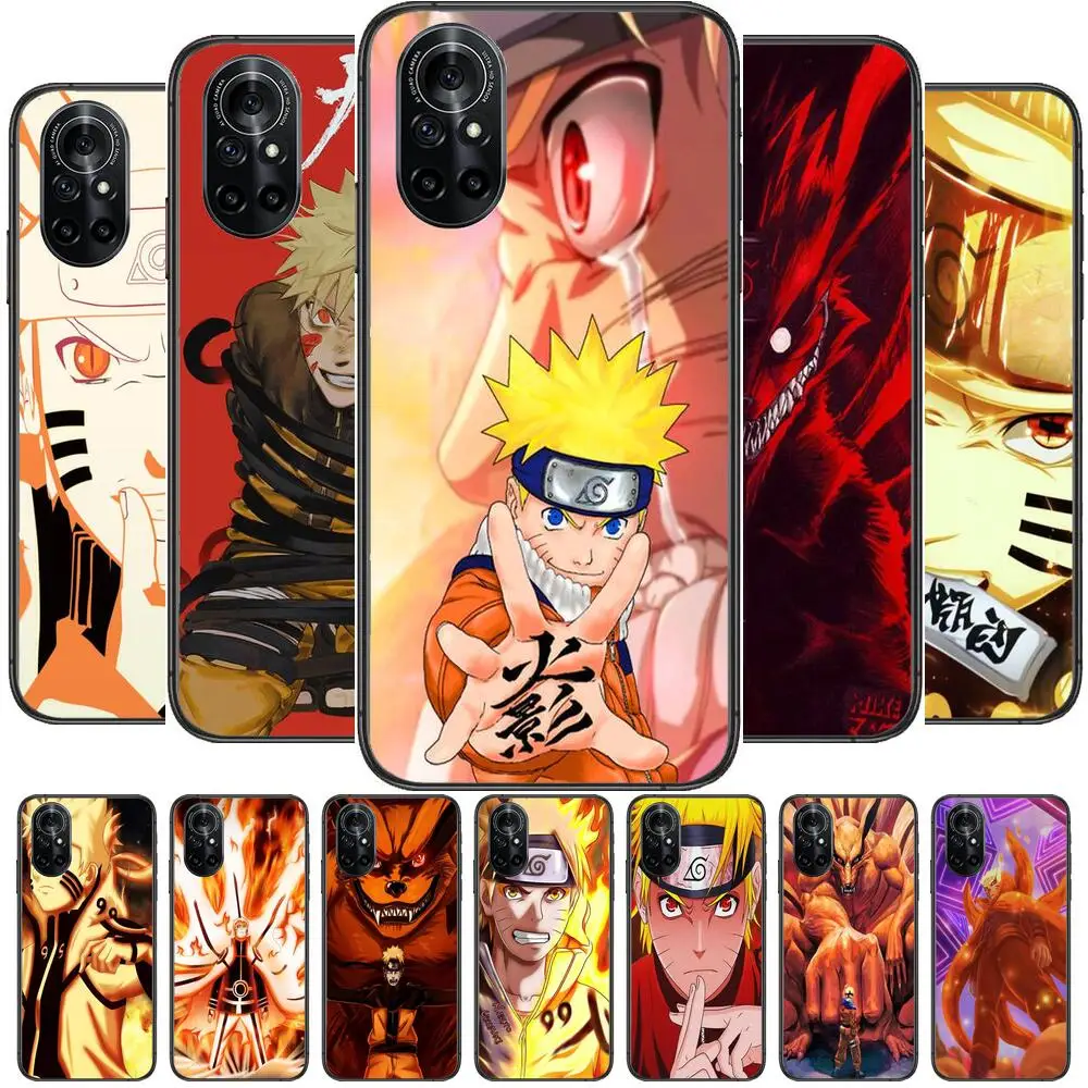 

Hot Naruto For Huawei Honor 20 10 9 8A 7 5T X Pro Lite 5G Phone Case cover soft black funda