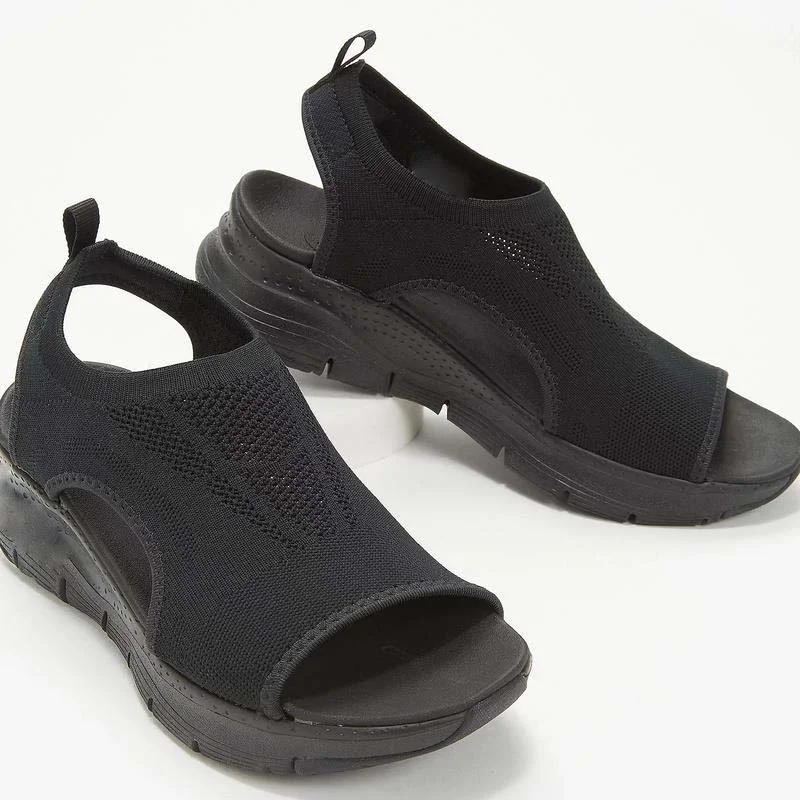 

Women Shoes Sandals Summer Peep Toe Women Shoe Lightweight Sandals Women Non-Slip Wedge Shoes Comfortable Plus Size Shoes