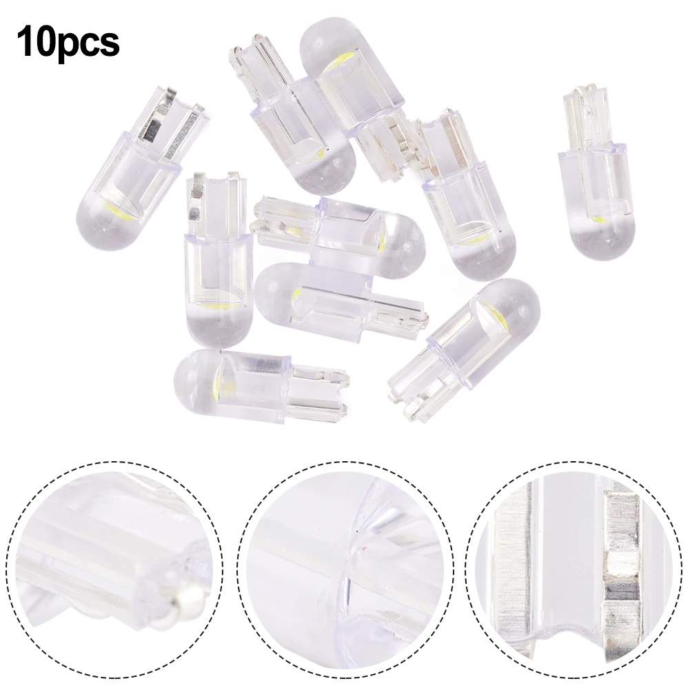 

10x T10 501 Led Xenon Car License Plate White Bulbs Error Free Canbus W5W 168 194 Parking Side Marker Lights Dome Lamps Bulbs