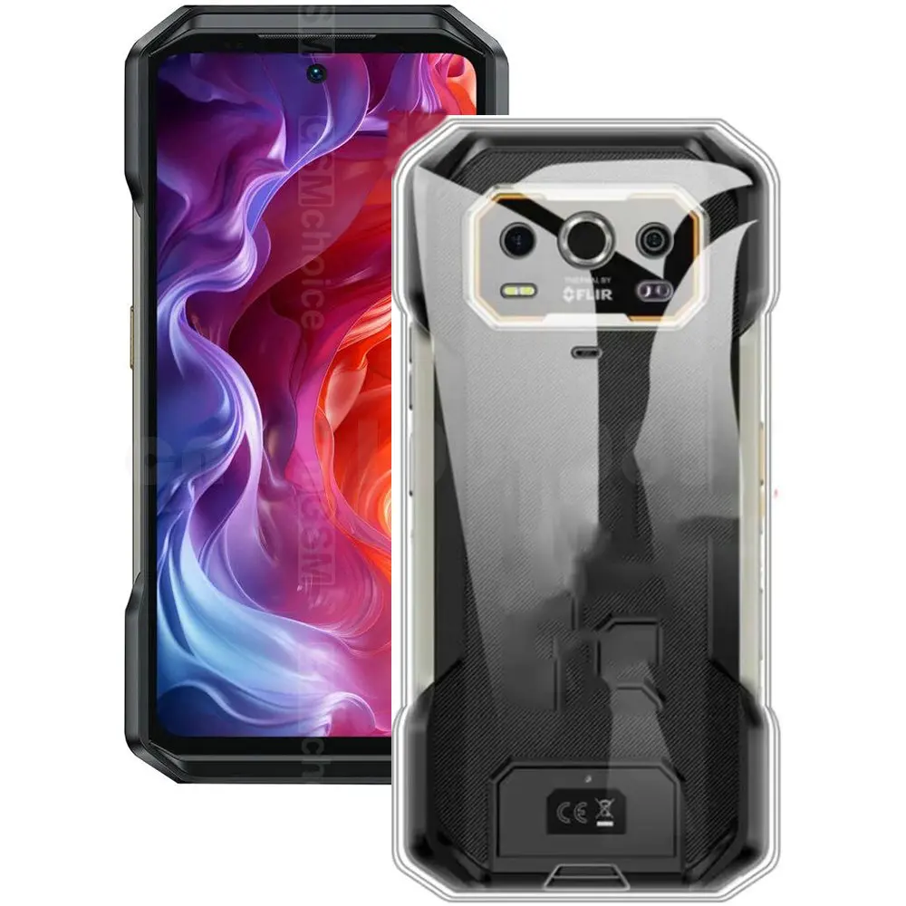 Чехол для Armor 27T Pro матовая мягкая силиконовая задняя крышка из ТПУ Ulefone 27 тонкий