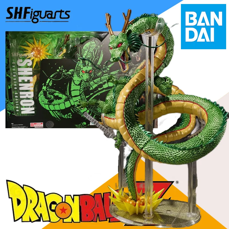 

In Stock Bandai Original Box S.H.Figurats SHF Dragon Ball Z SHENRON Anime Action Figure Finished Model Toy Gift for Children