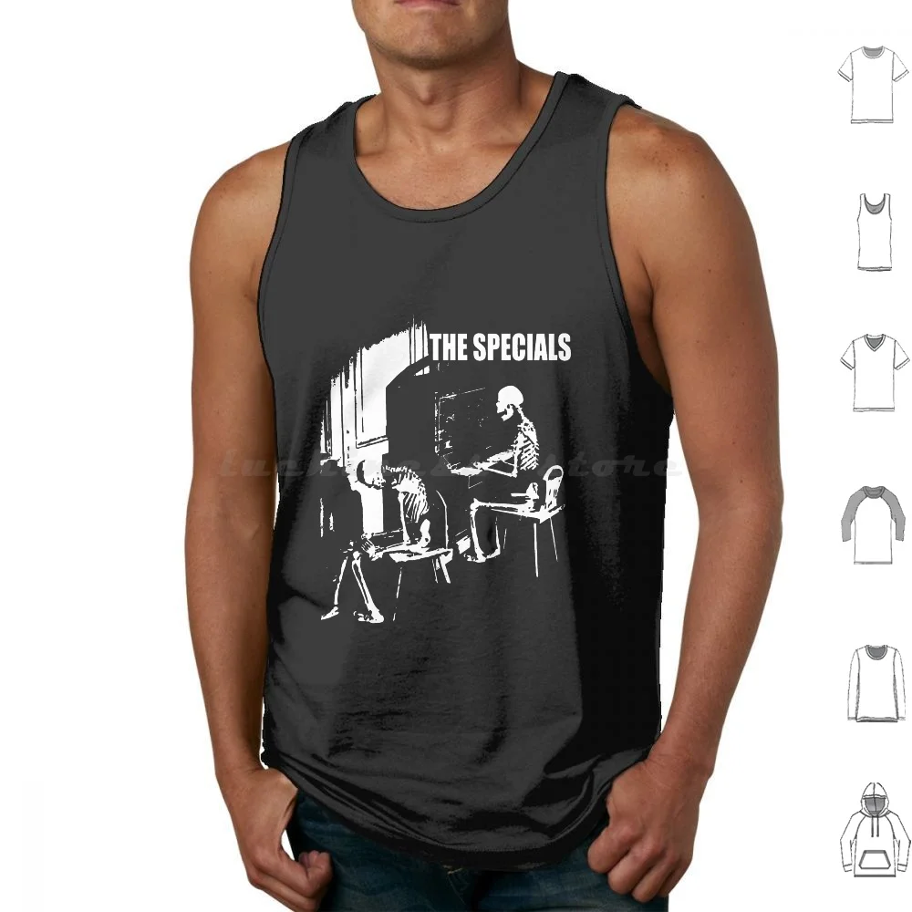 

The Specials Band Enjoy Popular With Many Songs Retro Skalaties Goes To Special Treatment 2 Tone Tank Tops Vest Sleeveless