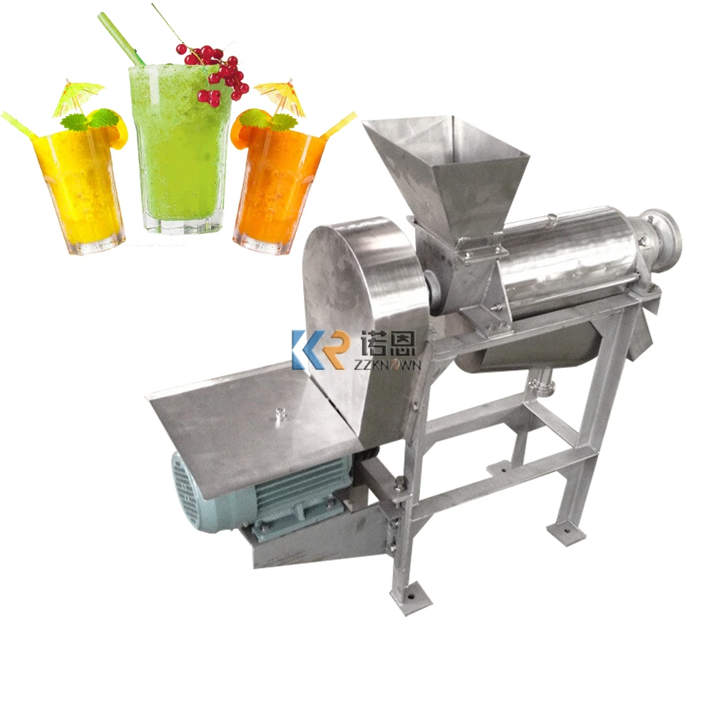 Промышленная электрическая соковыжималка для фруктов и овощей автоматическая с