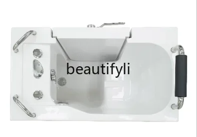 Боковая дверь без барьеров сидящая для дома акрил Джакузи интеллектуальная