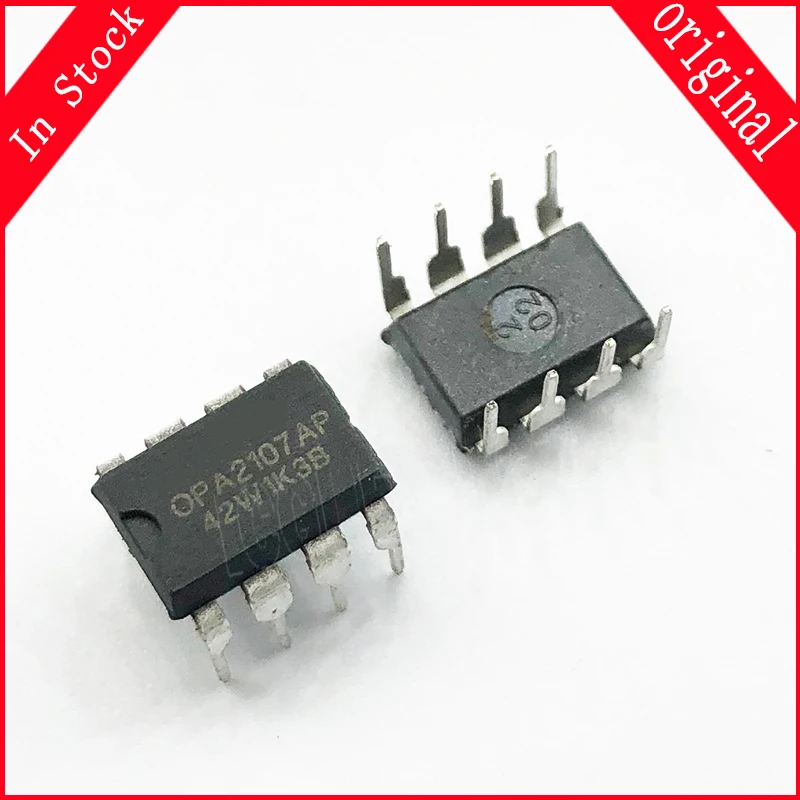 1pcs/lot OPA2107AP OPA2107A OPA2107 0PA2107AP DIP-8 In Stock | Integrated Circuits