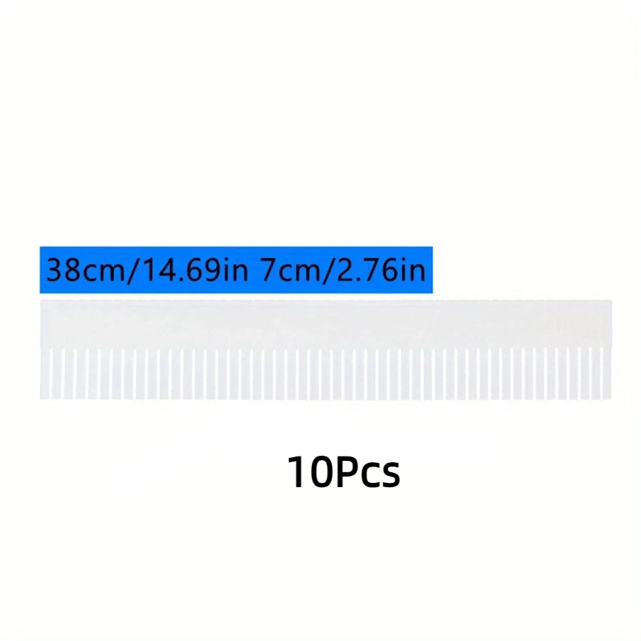 

Пластиковые регулируемые разделители для ящиков, набор из 10 штук