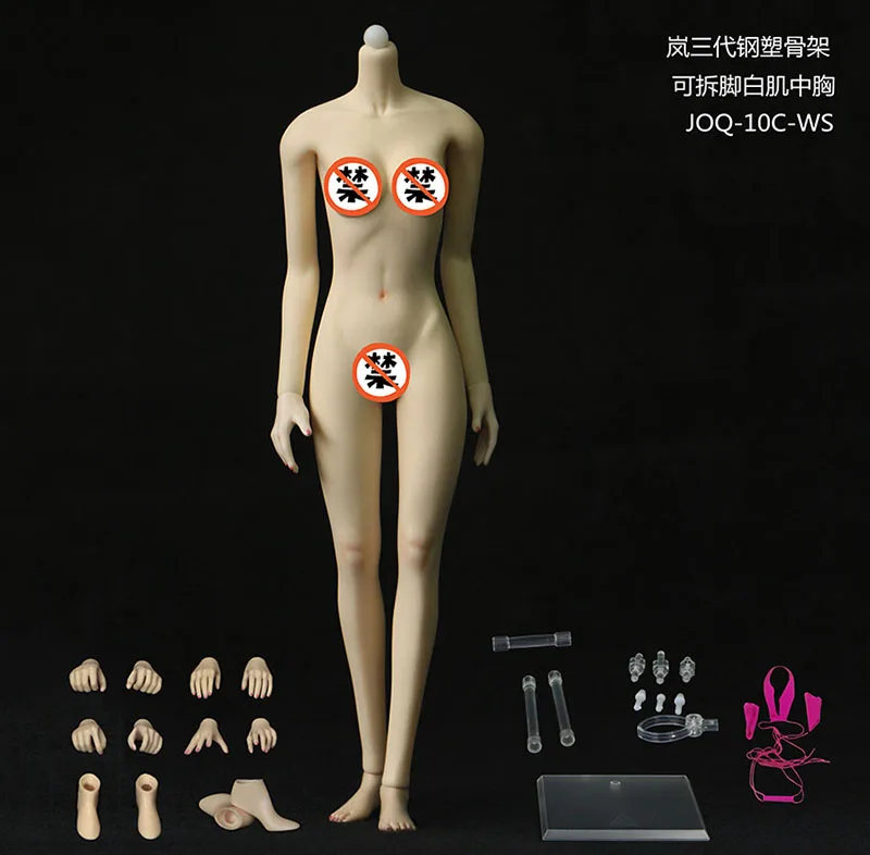 Женская бесшовная экшн-фигурка модель 1/6 супергибкая