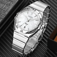 watch for men top brand luminous sports stainless steel mens watches 2022 luxury golden quartz wristwatches