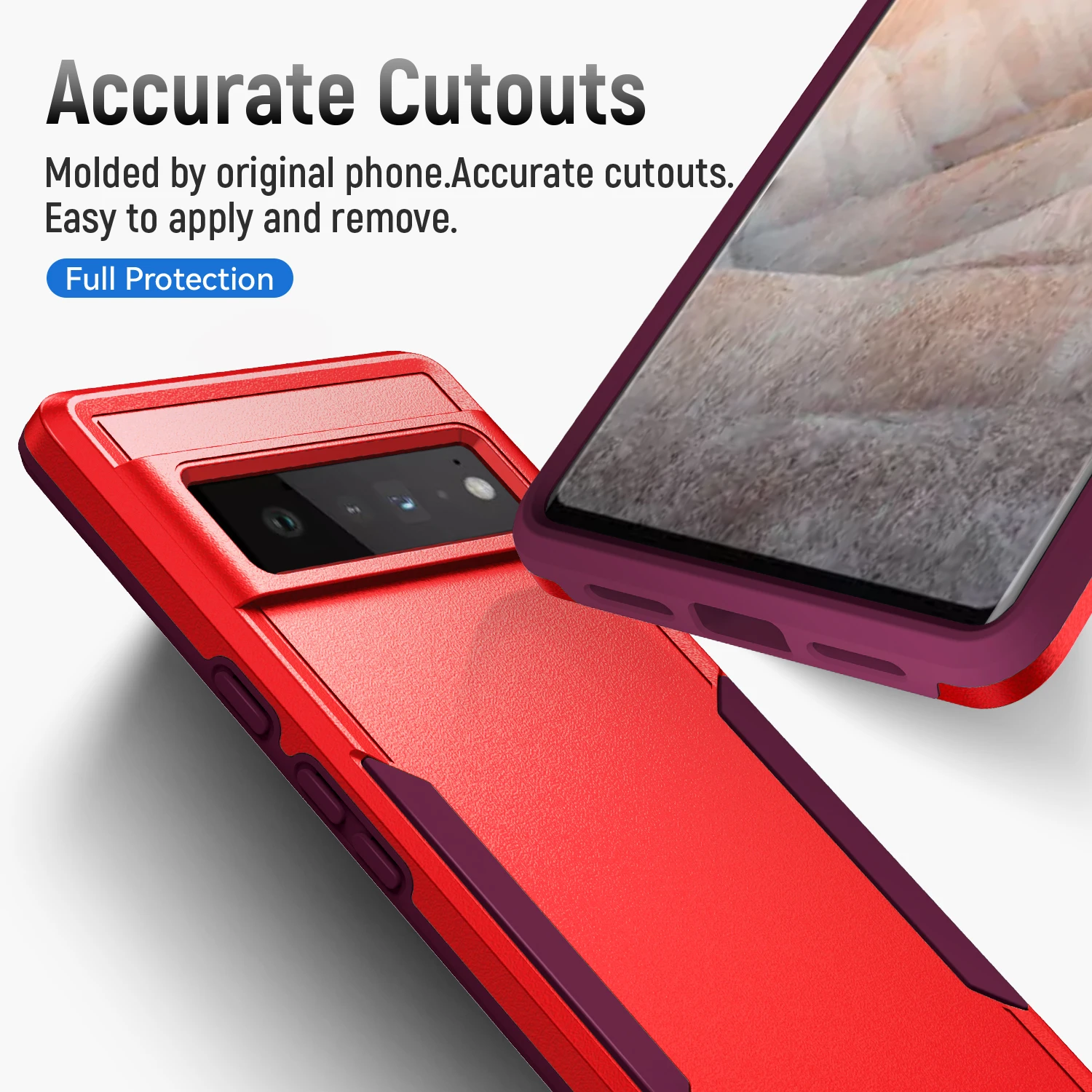 Противоударный чехол для телефона Google Pixel 8 Pixel8 Pixel6A Pixel7A 6 7 Pro 7A 6A Pixel6 Pixel7 Защитные