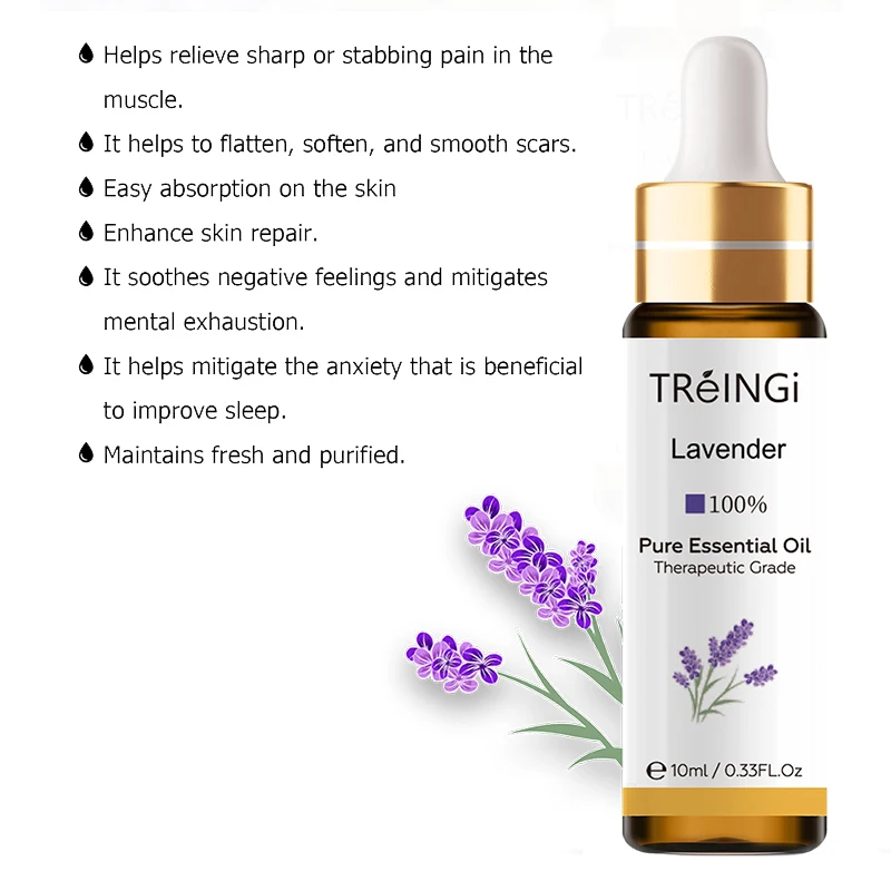 Чистые Натуральные терапевтические эфирные масла эвкалипт Лаванда ваниль