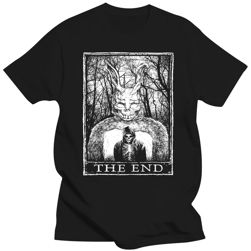 

Donnie Darko T-Shirt Women Regular Fit Cotton black shark hemd mannen man clothes demon slayer streetwear