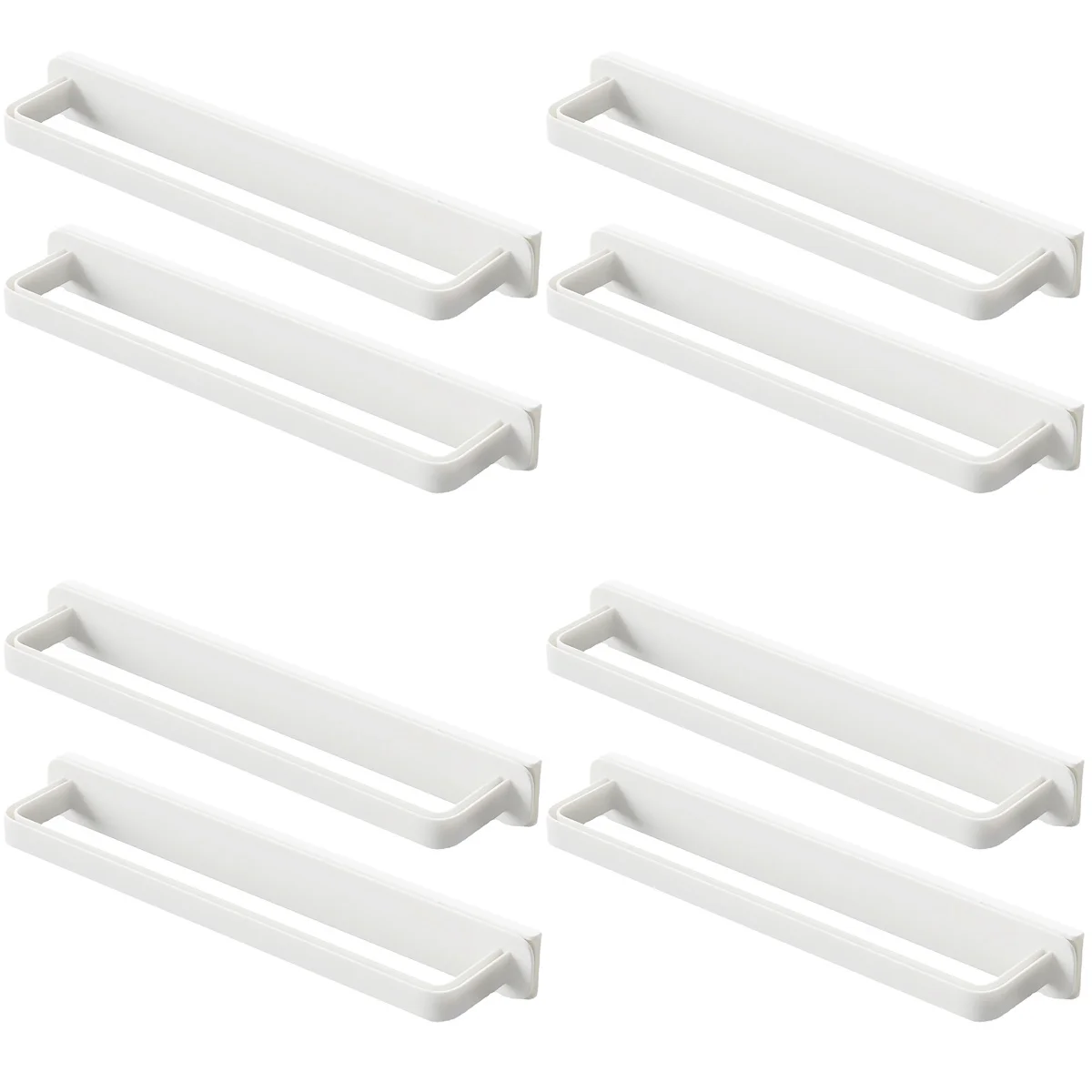 

8 Push-pull Organizer Accessories Wall Mounted Bathroom Adhesive Towel Drill Towel Hand Towel