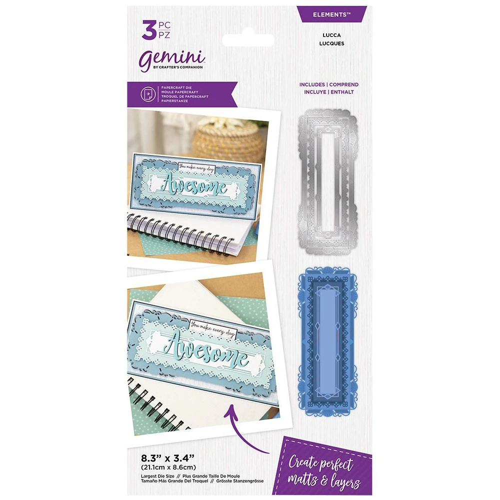 

2022 Summer New Lucca Lucgues Metal Cutting Dies Diy Craft Greeting Card Making Scrapbooking Paper Decoration Embossing Molds