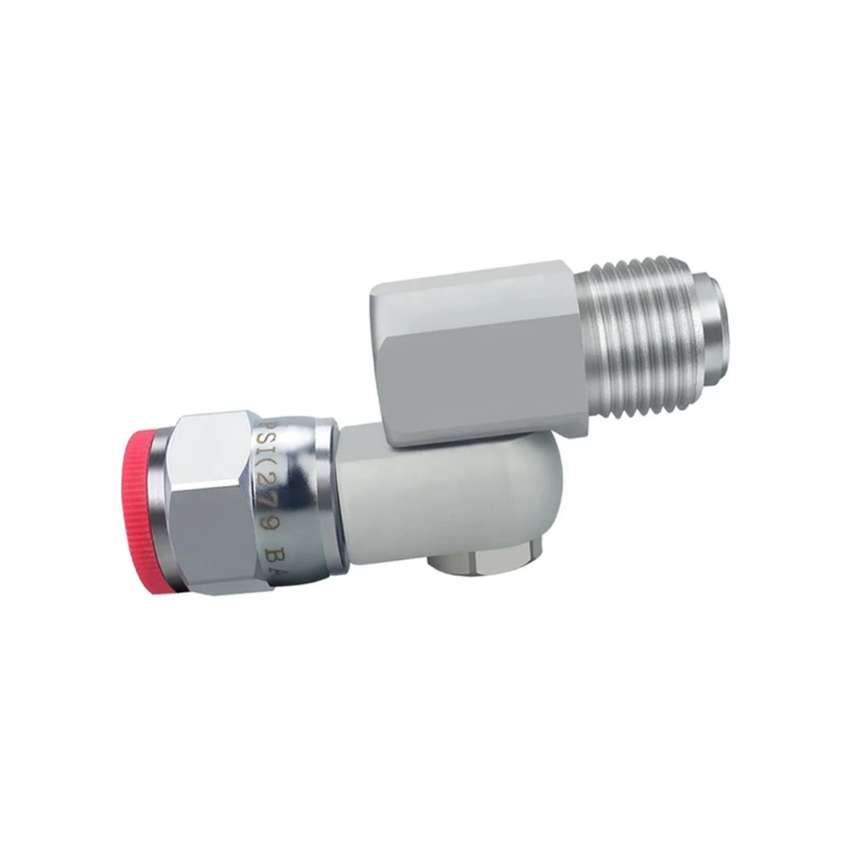 

Aluminium Paint Sprayer Swivel Joint Replacement Spray Shut Off Valve for 45Mm Thread Airless Sprayer Accessories