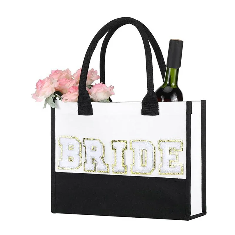 

Bride to be Canvas Bag rustic beach wedding engagement Bachelorette hen Party Bridal Shower Honeymoon Mrs wife Newlyweds Gift