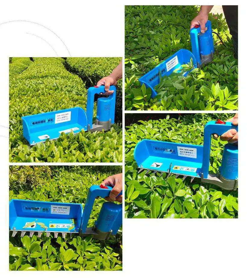 Зарядка рюкзака небольшой электрический сборщик чая триммер для урожая машина