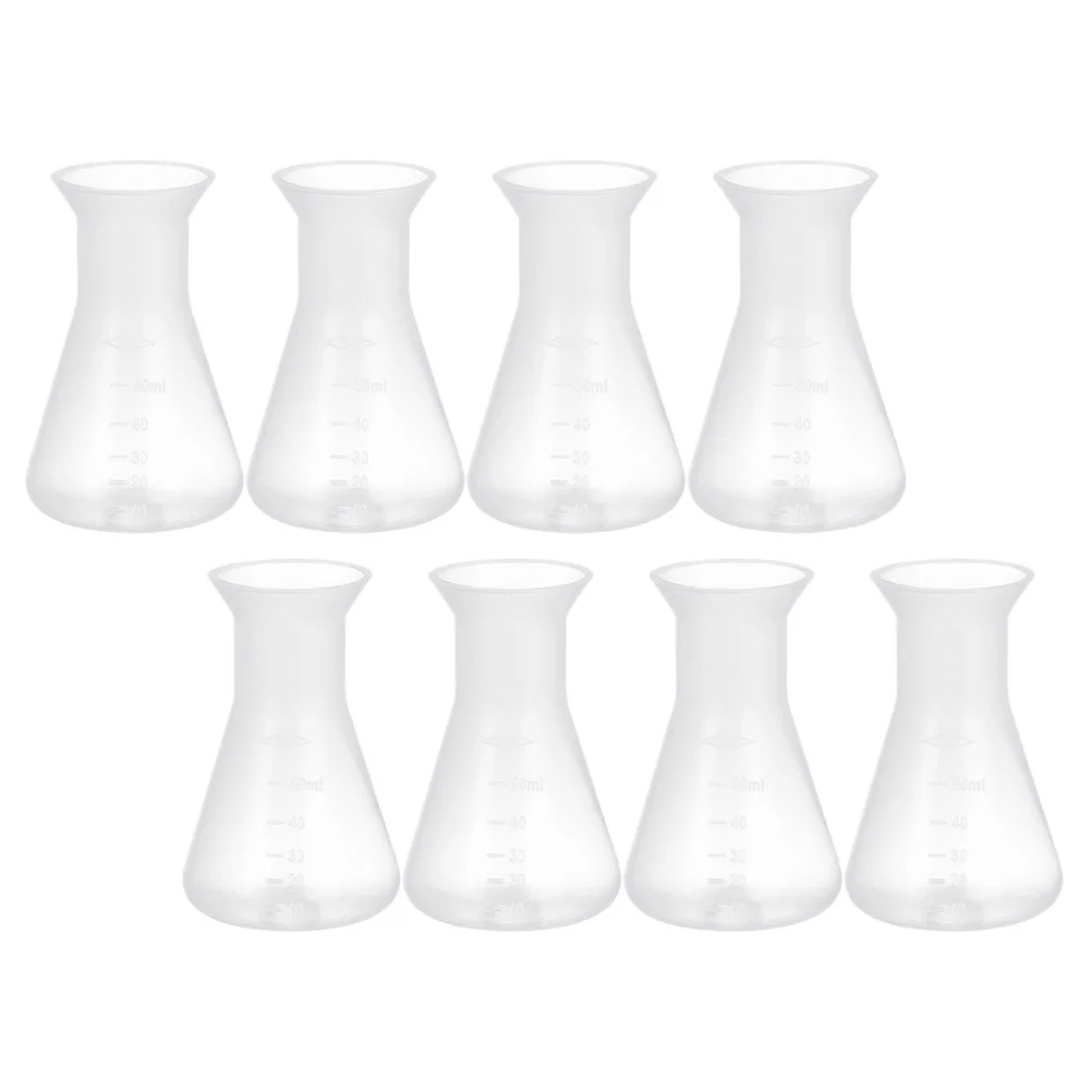 

Experiment Flask Conical for Chemistry Chemical Plastic Erlenmeyer Laboratory Scale