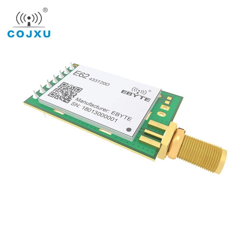 433MHz TCXO Full Duplex rf Module ebyte E62-433T20D Long Range Wireless Transceiver iot Transmitter and Receiver UART