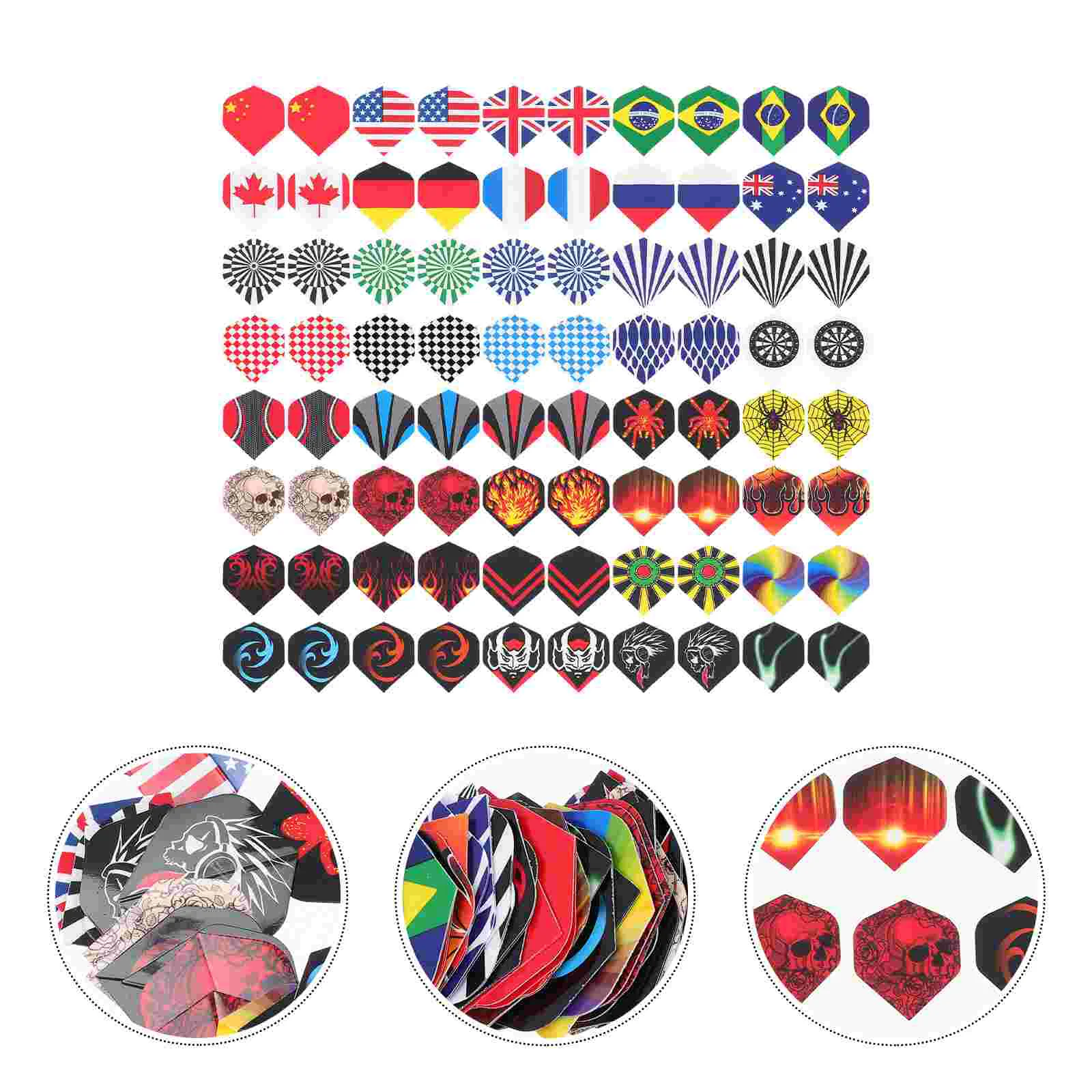 

Flight Balance Tails Replaceable Accessories Unique Decorative Flights Pattern