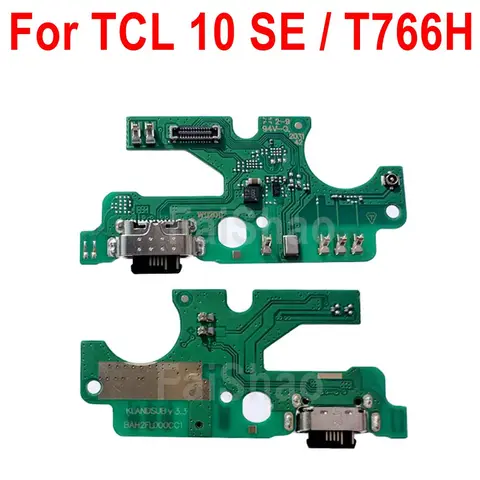 Новый USB-разъем для зарядки, плата зарядной док-станции, гибкий кабель для замены TCL 10 SE T766H