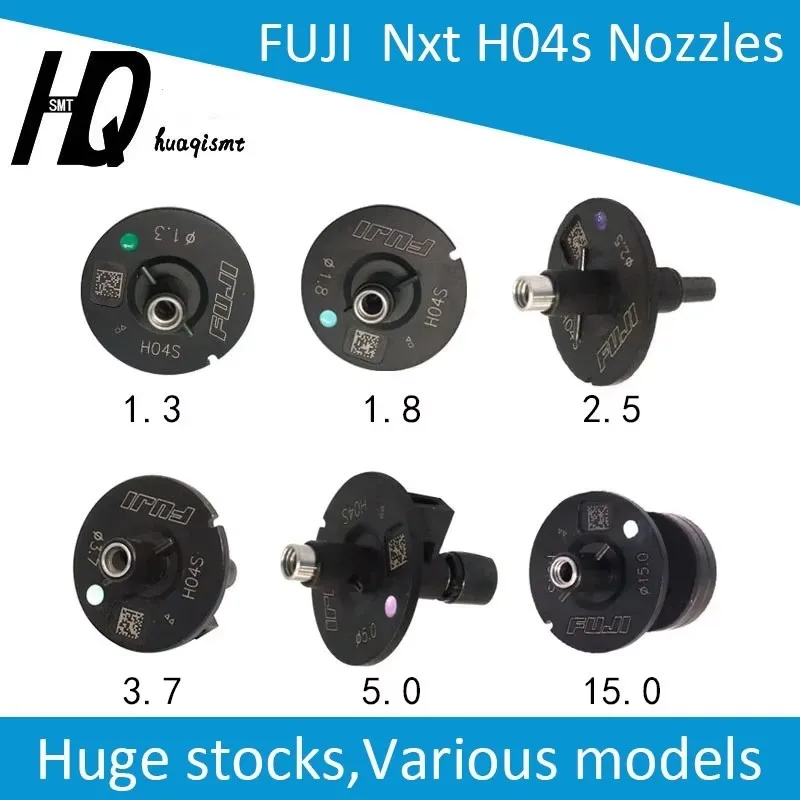 Фото Запасные части для установщиков компонентов FUJI Pick and Place Machine Nxt: сопла H04s 0.4, 0.7, 1.0, 1.3, 1.8, 2.5, 3.7, 5.0, 10.0 для SMT-оборудования №1