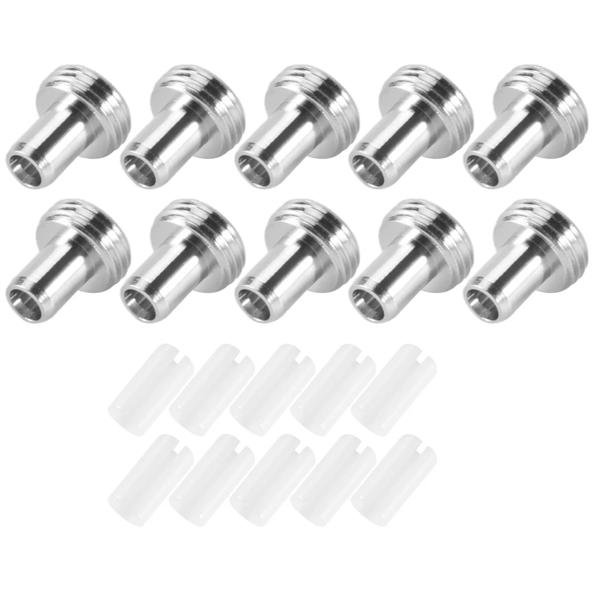 10 шт. керамические трубки и адаптеры для соединителей с металлической головкой