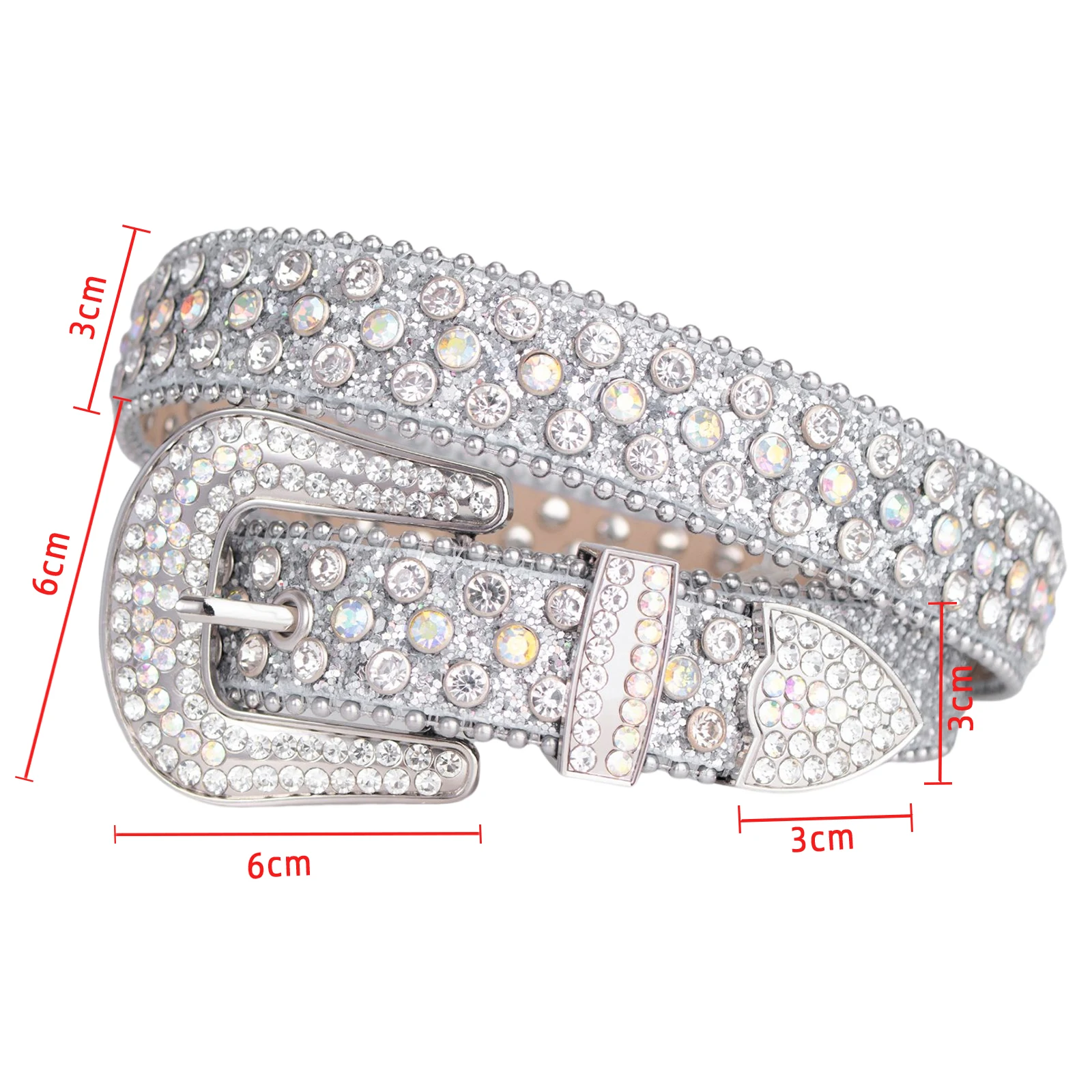 Samll Rhinestone Belts Fashion Luxury Diamond Studded for Men Children y2k Belt Cowgirl Cowboy Strap For Jeans Cinturones