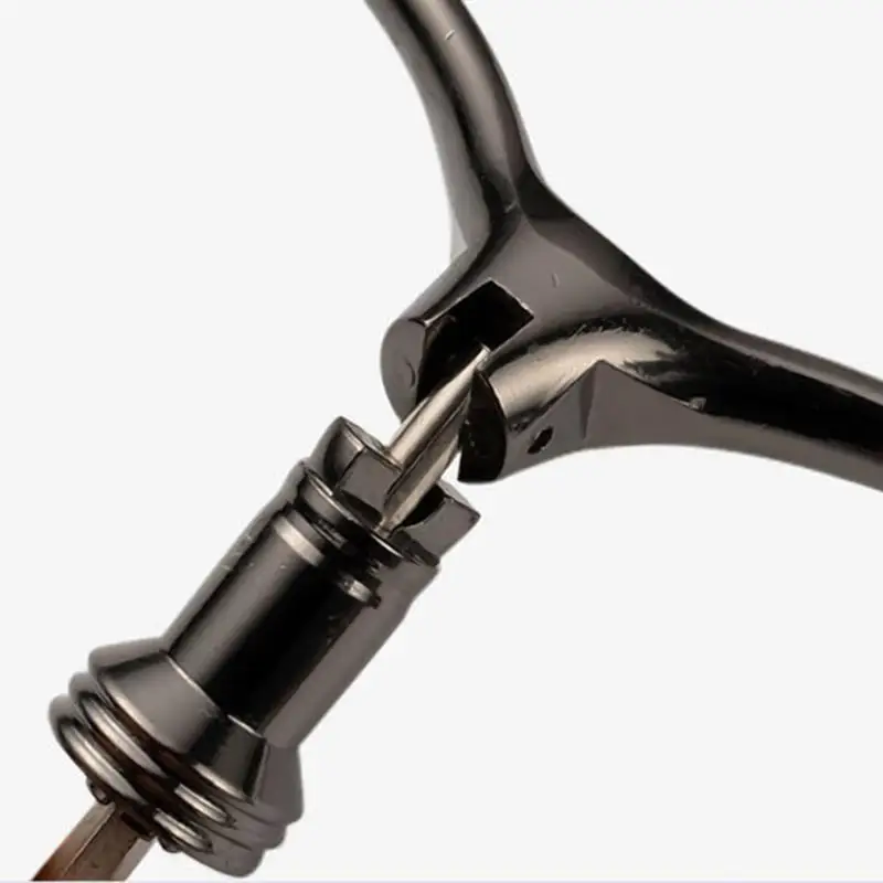 Ручная катушка для рыбалки алюминиевая ручка Вращающаяся двойные качалки