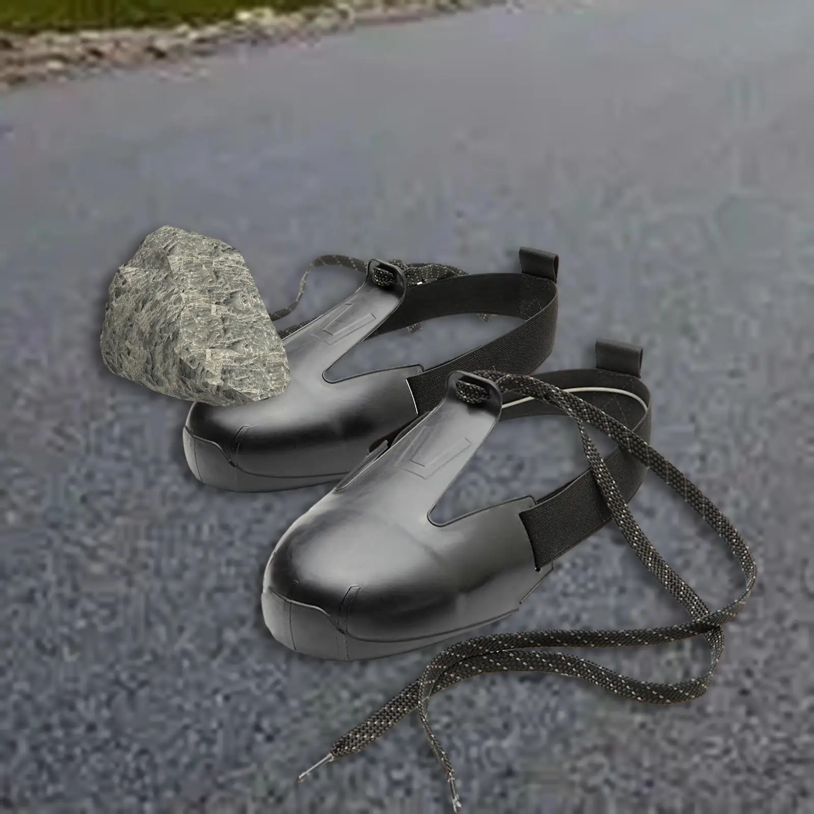 Бахилы с носком для рабочего места противоскользящие бахилы