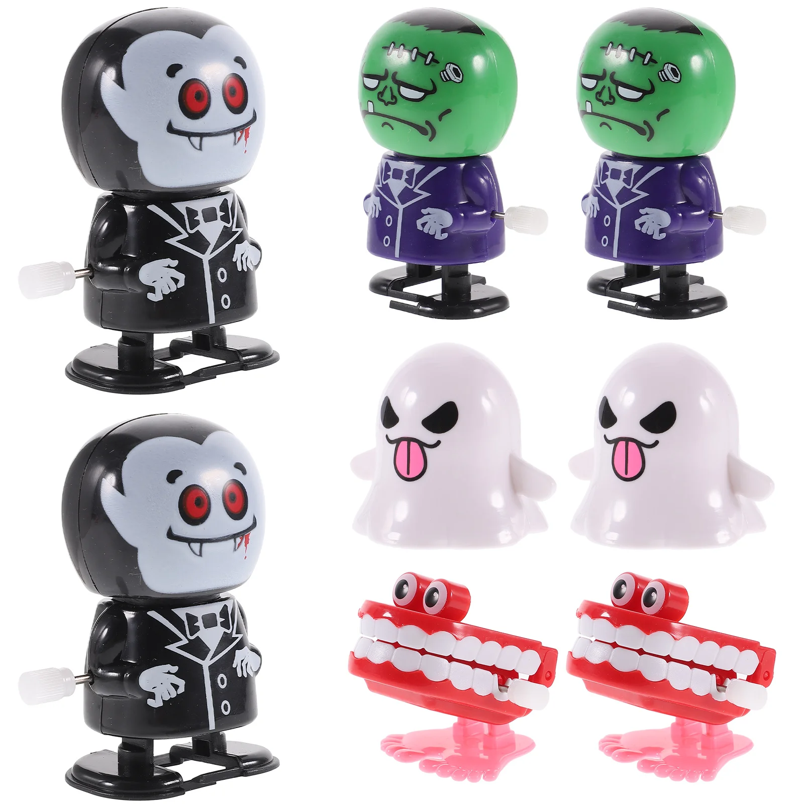 

8 шт., заводные игрушки для Хэллоуина