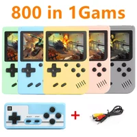 mini game with color lcd screen portable 800 in 1 retro video console 8 bit boys and girls with 3 colors genuine best fashion