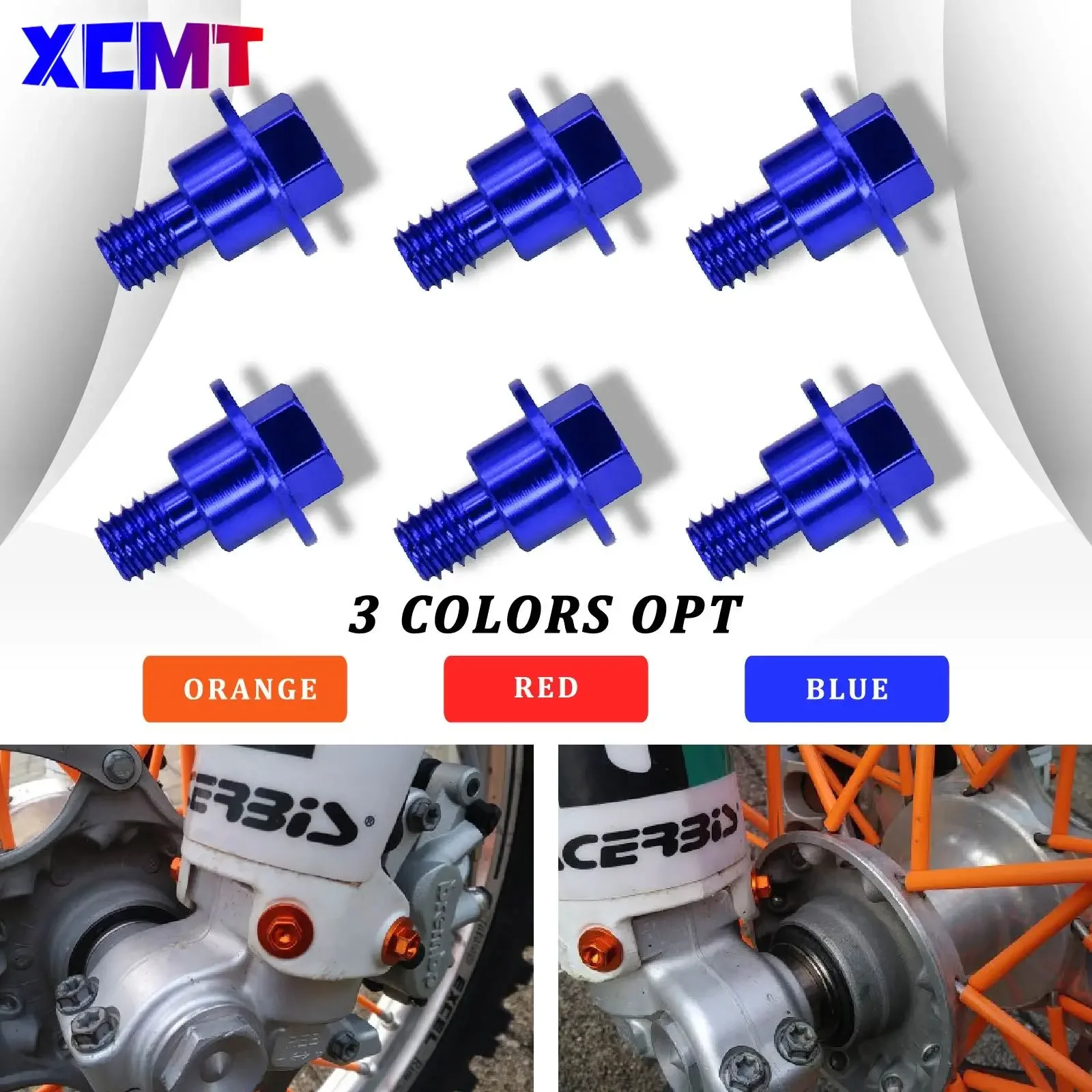 Болт защиты передней вилки мотоцикла для KTM SX SXF XC XCF EXC EXCF XCW XCFW 125 150 250 300 350 400 450 500 530