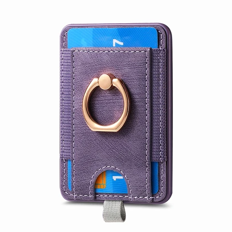 Роскошный Магнитный кожаный чехол-кошелек Magsafe для iPhone 15 14 13 12 Pro Max Samsung S24 S23 ультра держатель для карт чехол для телефона