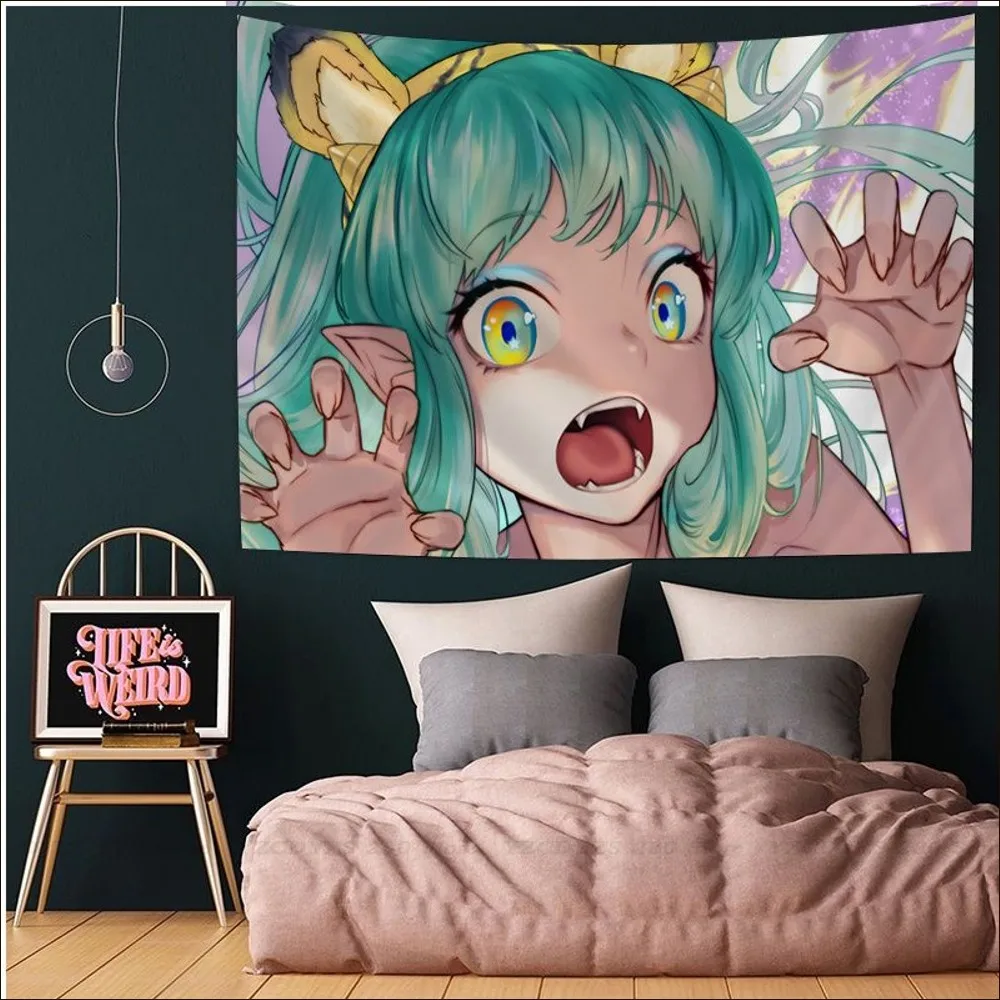 Рисунок 5 - Декоративный гобелен с рисунком аниме Urusei yatсура