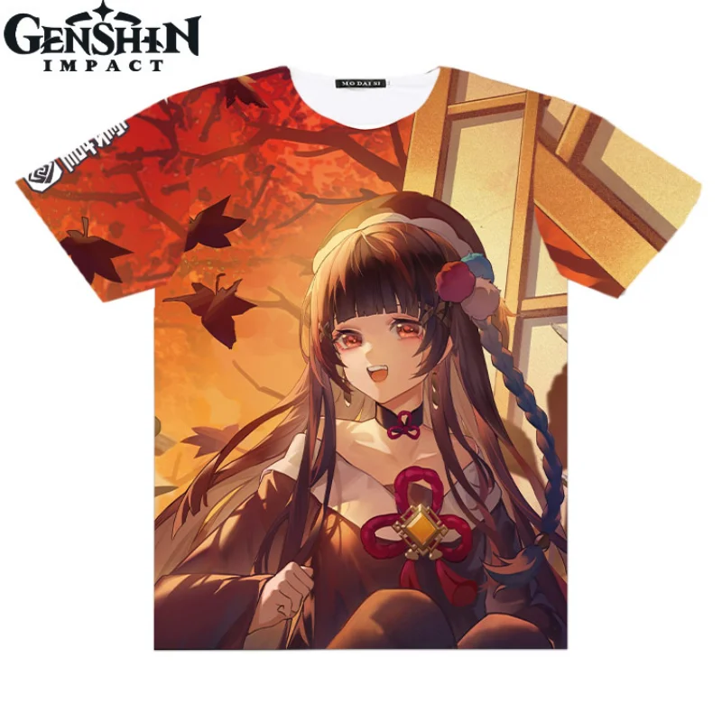 

Аниме Genshin Impact Liyue Geo Yunjin Drama, знаменитости, милая мультяшная Повседневная модная полноцветная Футболка с принтом