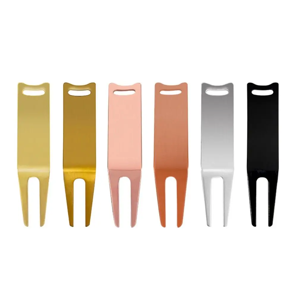 

Bent Golf Fork Metal Golf Accessories for Golf Repair Course Grass Maintenance Golf Sports