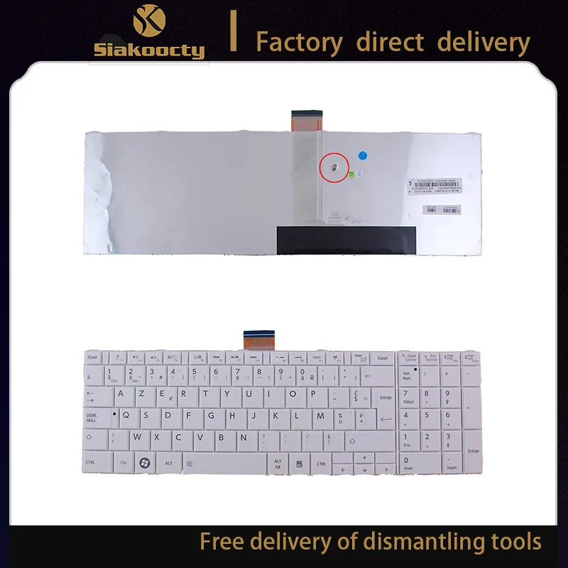 Фото Клавиатура для ноутбука TOSHIBA SATELLITE C850 C855D C850D C855 C870 C870D C875 C875D №1