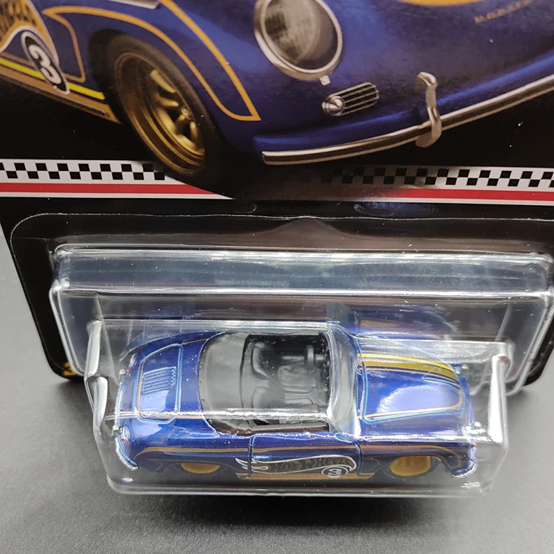 Hot Wheels 2022 Коллекционная Версия PORSCHE 356 Speedster 1/64 коллекция литых металлических