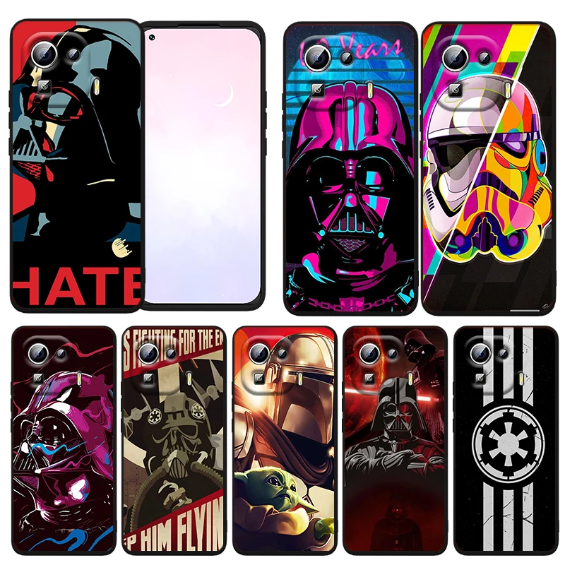 

Art Popular Star Wars For Xiaomi Mi 12X 12 11 11T 11i 10T 10 Pro Lite Ultra 5G 9T 9SE A3 TPU Silicone Black Phone Case