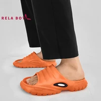 stylish casual simple indoor and outdoor slippers shoes for women beach candy color breathable side eye design rubber slippers