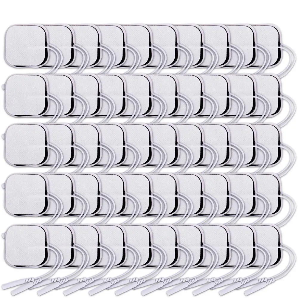 

40 100Pcs Electrode Pads For Tens Acupuncture Physiotherapy Machine EMS Nerve Muscle Stimulator Body Massager Patch Health Care