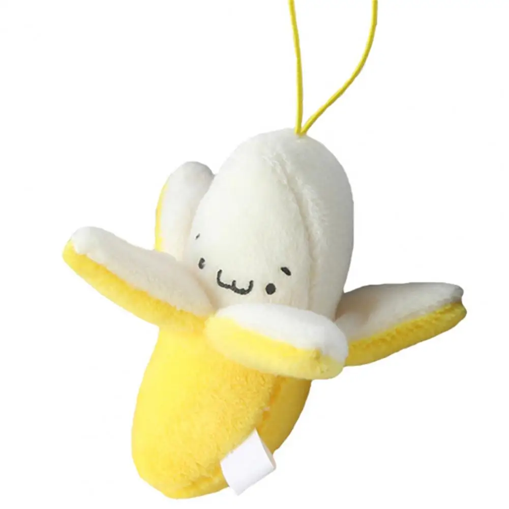 

Cartoon Doll Key Chain Doll PP Cotton Peeling Banana Shape Plush Doll Pendant Cellphone Pendant Christmas Wedding Birthday Gift