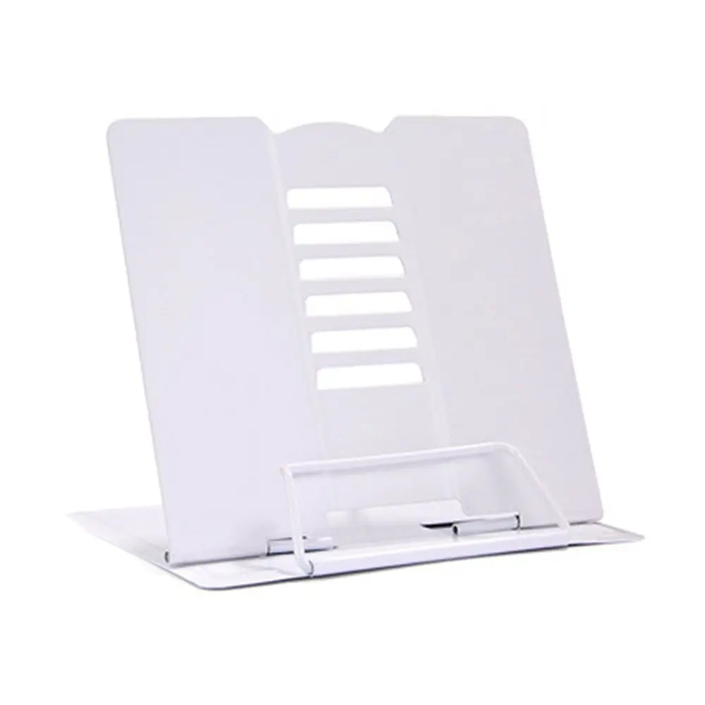 

Metal School Multifunctional Office Portable Book Stand Read Rack Read Bookshelf Student Stationary